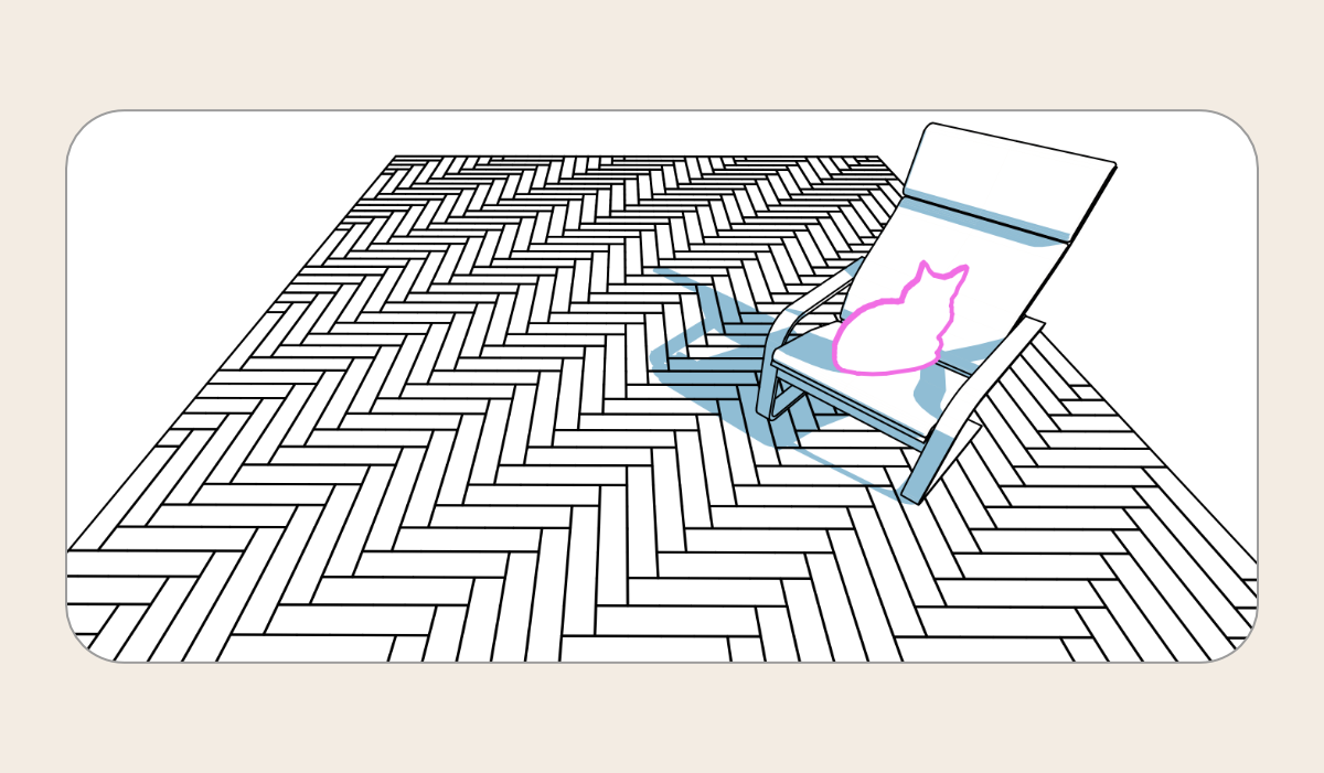 Parquet à chevrons